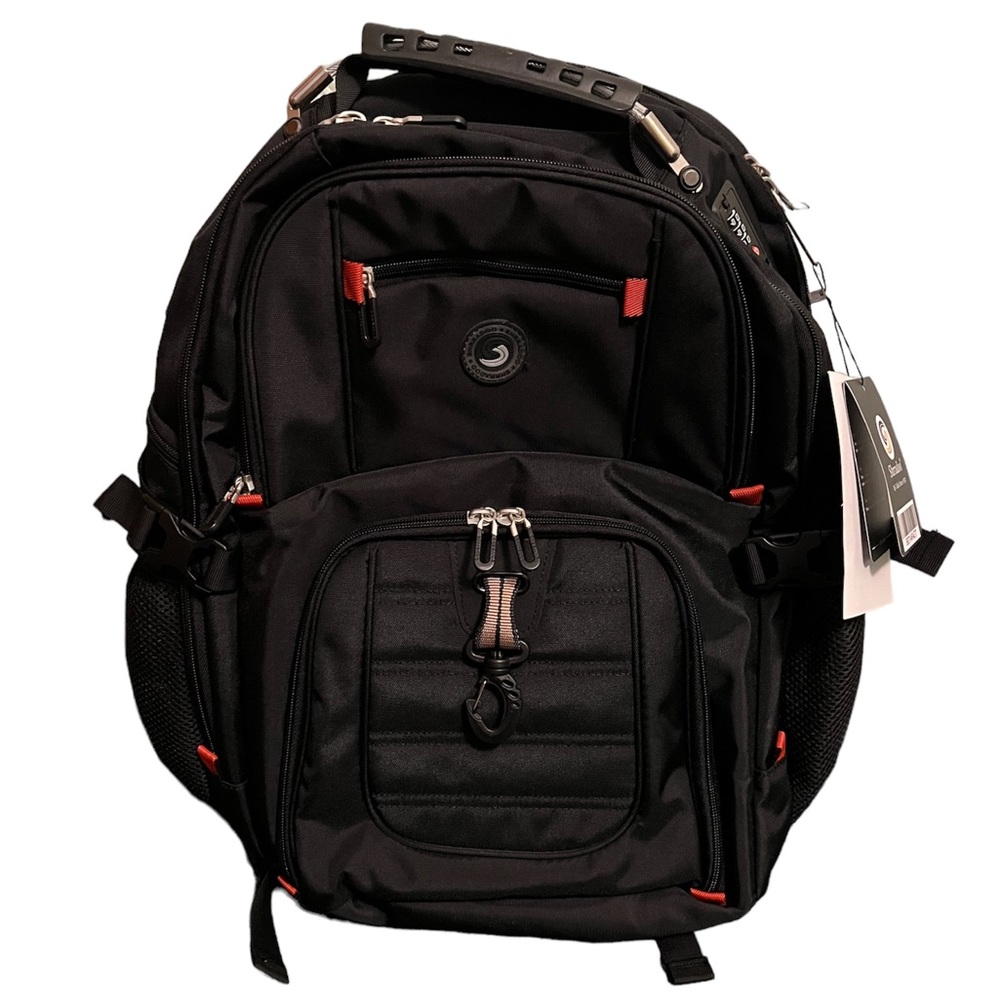 Anti Theft Travel Backpack 17 Inch Laptop Backpack with USB Charging Port & Lock